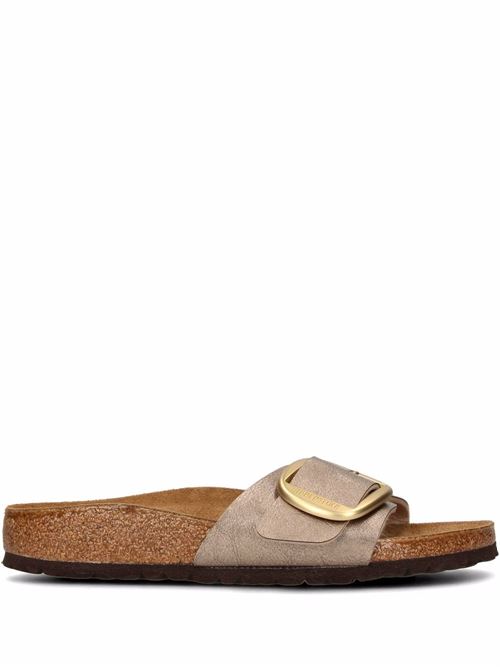 Ciabatte Birkenstock Madrid Big Buckle color bronzo taupe con finitura satinata BIRKENSTOCK | MADRID BIG1016237